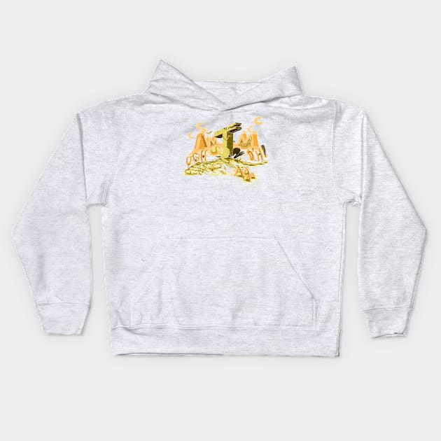 T Wrecks Kids Hoodie by Made With Awesome